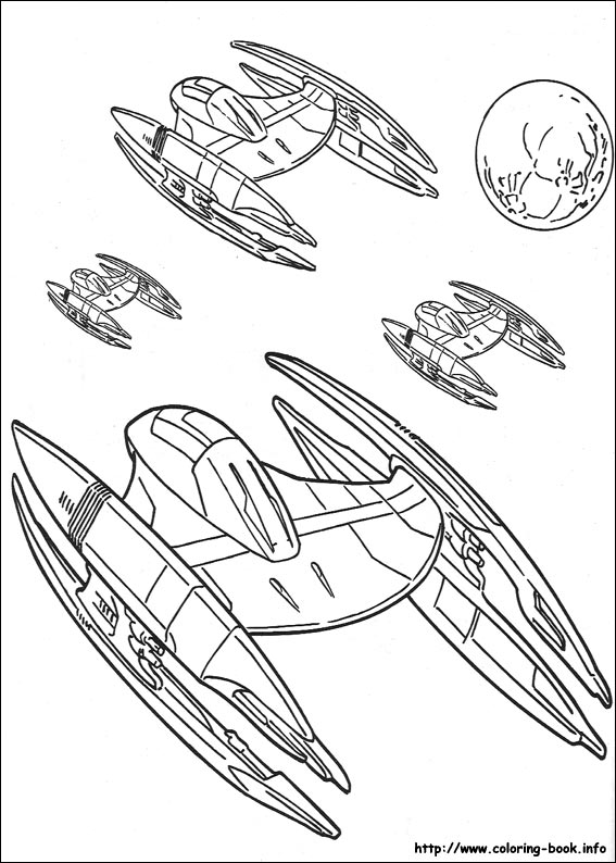 Star Wars coloring picture